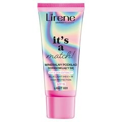 Minerāla grima pamats Lirene It's a Match! SPF15 001 Light, 30 ml cena un informācija | Lirene Smaržas, kosmētika | 220.lv