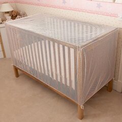 Bērnu gultiņas aizsargtīkls cena un informācija | Manēžas | 220.lv