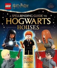 LEGO Harry Potter A Spellbinding Guide to Hogwarts Houses: With Exclusive Percy Weasley Minifigure cena un informācija | Grāmatas pusaudžiem un jauniešiem | 220.lv