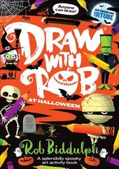 Draw With Rob at Halloween cena un informācija | Grāmatas mazuļiem | 220.lv