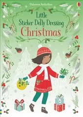Little Sticker Dolly Dressing Christmas New edition цена и информация | Книги для малышей | 220.lv