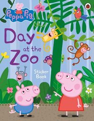 Peppa Pig: Day at the Zoo Sticker Book цена и информация | Книги для самых маленьких | 220.lv