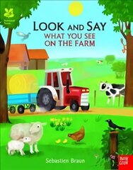 National Trust: Look and Say What You See on the Farm цена и информация | Книги для малышей | 220.lv