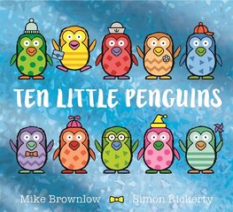 Ten Little Penguins цена и информация | Книги для самых маленьких | 220.lv