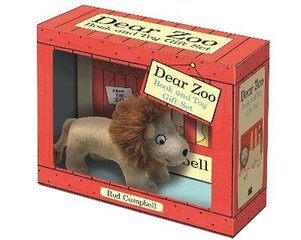 Dear Zoo Book and Toy Gift Set: Lion cena un informācija | Grāmatas mazuļiem | 220.lv