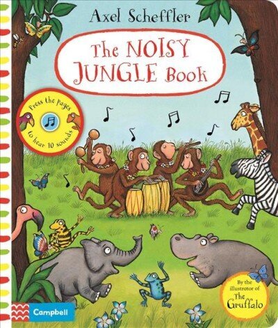 Noisy Jungle Book: A press-the-page sound book cena un informācija | Grāmatas mazuļiem | 220.lv