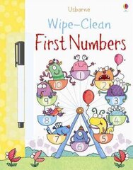 Wipe-clean First Numbers цена и информация | Книги для самых маленьких | 220.lv