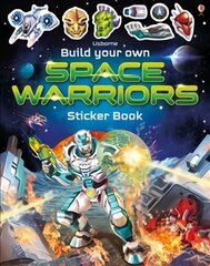 Build Your Own Space Warriors Sticker Book cena un informācija | Grāmatas mazuļiem | 220.lv