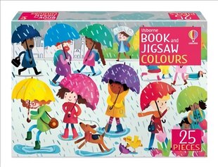 Book and Jigsaw Colours цена и информация | Книги для малышей | 220.lv