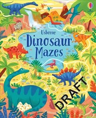 Dinosaur Mazes UK 2021 cena un informācija | Grāmatas mazuļiem | 220.lv