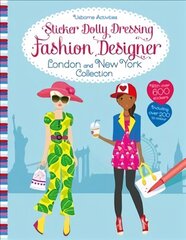 Sticker Dolly Dressing Fashion Designer London and New York Collection цена и информация | Книги для малышей | 220.lv