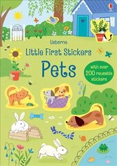 Little First Stickers Pets цена и информация | Книги для малышей | 220.lv