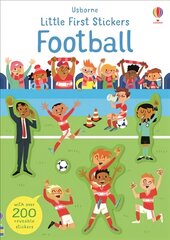 Little First Stickers Football цена и информация | Книги для малышей | 220.lv