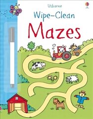 Wipe-Clean Mazes: Mazes cena un informācija | Grāmatas mazuļiem | 220.lv
