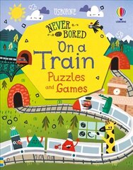 Never Get Bored on a Train Puzzles & Games цена и информация | Книги для малышей | 220.lv