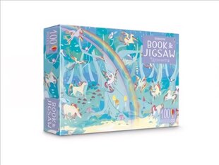 Usborne Book and Jigsaw Unicorns cena un informācija | Grāmatas mazuļiem | 220.lv