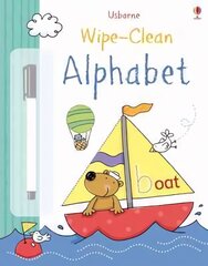 Wipe-Clean Alphabet cena un informācija | Grāmatas mazuļiem | 220.lv