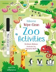 Wipe-Clean Zoo Activities UK 2021 цена и информация | Книги для малышей | 220.lv