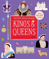 Kings and Queens Sticker Activity Book cena un informācija | Grāmatas mazuļiem | 220.lv