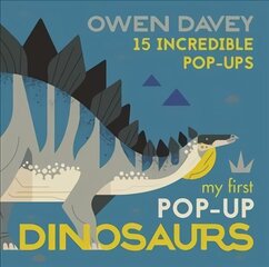 My First Pop-Up Dinosaurs: 15 Incredible Pop-Ups цена и информация | Книги для самых маленьких | 220.lv