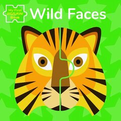 Wild Faces: My First Jigsaw Book cena un informācija | Grāmatas mazuļiem | 220.lv