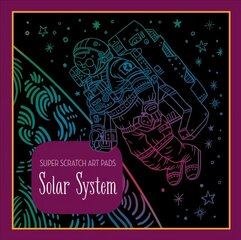 Super Scratch Art Pads: Solar System cena un informācija | Grāmatas mazuļiem | 220.lv