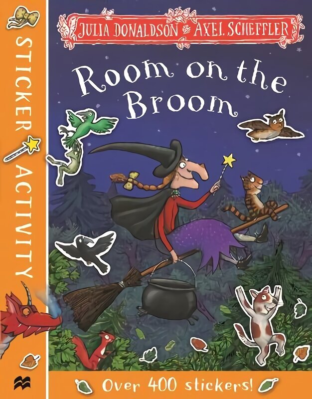 Room on the Broom Sticker Book цена и информация | Grāmatas mazuļiem | 220.lv
