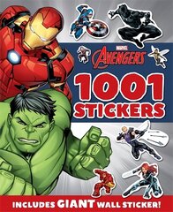 Marvel Avengers (F): 1001 Stickers F цена и информация | Книги для самых маленьких | 220.lv