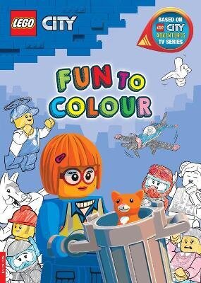 LEGO (R) City: Fun to Colour cena un informācija | Grāmatas mazuļiem | 220.lv