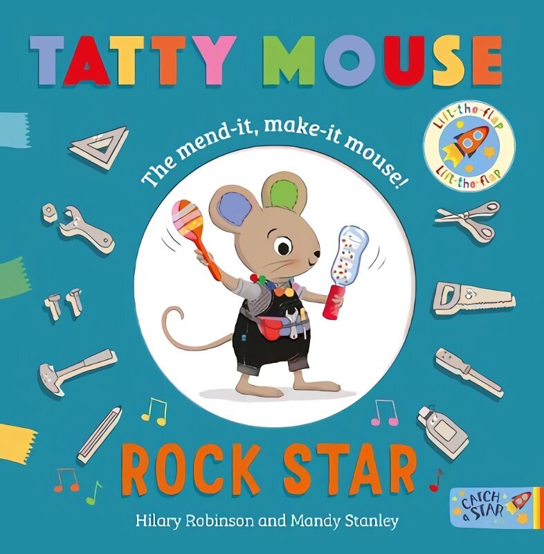 Tatty Mouse Rock Star цена и информация | Grāmatas mazuļiem | 220.lv