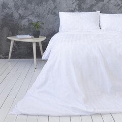 Satīna gultas veļas komplekts „Stripe 2 cm“, 2 daļu, 140x200 cm cena un informācija | Gultas veļas komplekti | 220.lv