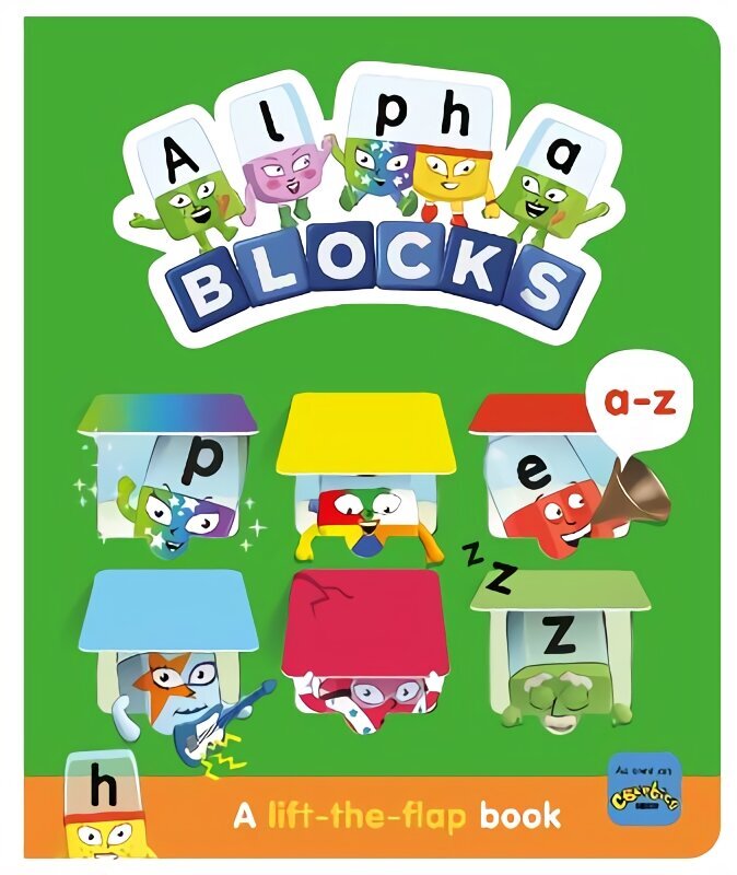 Alphablocks A-Z: A Lift-the-Flap Book цена и информация | Grāmatas mazuļiem | 220.lv