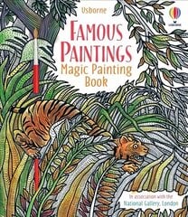 Famous Paintings Magic Painting Book UK 2021 цена и информация | Книги для самых маленьких | 220.lv