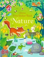 First Sticker Book Nature цена и информация | Книги для малышей | 220.lv