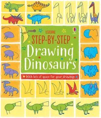 Step-by-Step Drawing Dinosaurs цена и информация | Книги для малышей | 220.lv