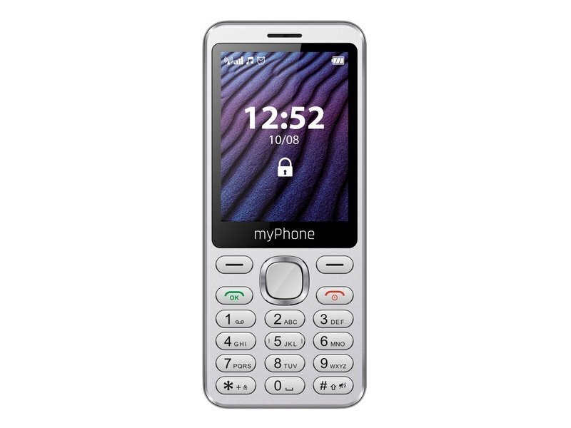 MyPhone Maestro 2, 32 MB, Dual SIM, sudrabains cena un informācija | Mobilie telefoni | 220.lv