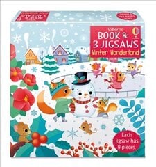 Usborne Book and 3 Jigsaws: Winter Wonderland cena un informācija | Grāmatas mazuļiem | 220.lv