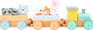 Деревянный паровозик Small Foot, 9 шт. цена и информация | Игрушки для малышей | 220.lv