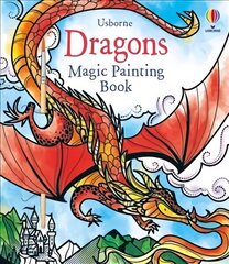 Dragons Magic Painting Book цена и информация | Книги для самых маленьких | 220.lv