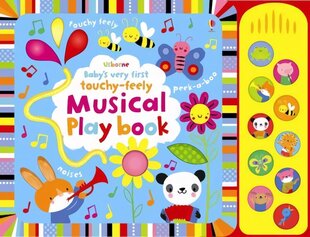 Baby's Very First touchy-feely Musical Playbook цена и информация | Книги для малышей | 220.lv