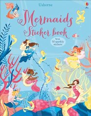 Mermaids Sticker Book цена и информация | Книги для самых маленьких | 220.lv