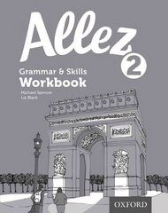 Allez 2 Grammar & Skills Workbook (Pack of 8): With all you need to know for your 2021 assessments cena un informācija | Grāmatas pusaudžiem un jauniešiem | 220.lv