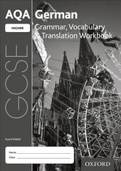 AQA GCSE German Higher Grammar, Vocabulary & Translation Workbook (Pack of 8): With all you need to know for your 2022 assessments 3rd Revised edition cena un informācija | Grāmatas pusaudžiem un jauniešiem | 220.lv