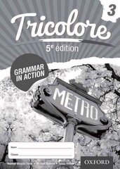 Tricolore Grammar in Action 3 (8 pack): With all you need to know for your 2021 assessments 5th Revised edition цена и информация | Книги для подростков и молодежи | 220.lv