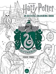 Harry Potter: Slytherin House Pride: The Official Colouring Book cena un informācija | Grāmatas mazuļiem | 220.lv