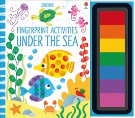 Fingerprint Activities Under the Sea cena un informācija | Grāmatas mazuļiem | 220.lv