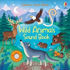 Wild Animals Sound Book цена и информация | Книги для малышей | 220.lv