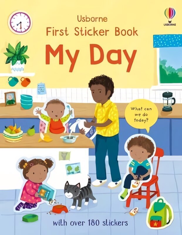 First Sticker Book My Day цена и информация | Grāmatas mazuļiem | 220.lv