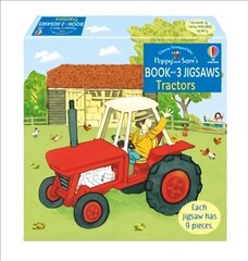 Poppy and Sam's Book and 3 Jigsaws: Tractors: Poppy and Sam Tractors cena un informācija | Grāmatas mazuļiem | 220.lv