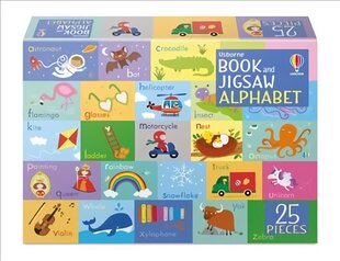 Book and Jigsaw Alphabet cena un informācija | Grāmatas mazuļiem | 220.lv